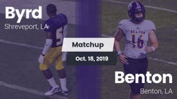 Matchup: Byrd  vs. Benton  2019