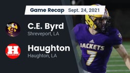 Recap: C.E. Byrd  vs. Haughton  2021