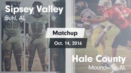 Matchup: Sipsey Valley High vs. Hale County  2016
