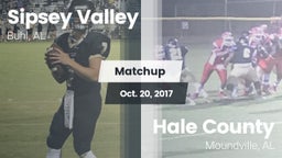 Matchup: Sipsey Valley High vs. Hale County  2017