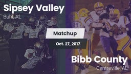 Matchup: Sipsey Valley High vs. Bibb County  2017
