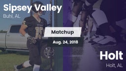 Matchup: Sipsey Valley High vs. Holt  2018