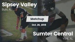 Matchup: Sipsey Valley High vs. Sumter Central  2018