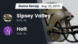 Recap: Sipsey Valley  vs. Holt  2019