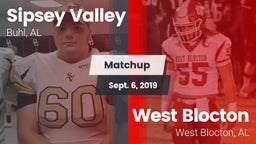 Matchup: Sipsey Valley High vs. West Blocton  2019