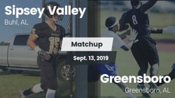 Matchup: Sipsey Valley High vs. Greensboro  2019