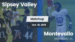 Matchup: Sipsey Valley High vs. Montevallo  2019