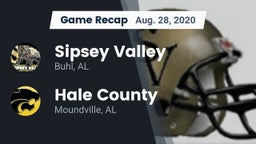 Recap: Sipsey Valley  vs. Hale County  2020