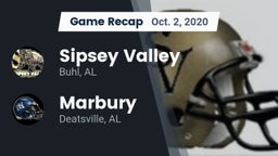 Recap: Sipsey Valley  vs. Marbury  2020