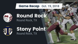 Recap: Round Rock  vs. Stony Point  2018