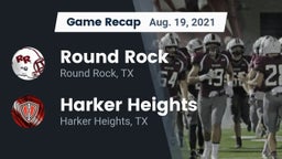 Recap: Round Rock  vs. Harker Heights  2021