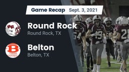 Recap: Round Rock  vs. Belton  2021