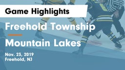 Freehold Township  vs Mountain Lakes  Game Highlights - Nov. 23, 2019