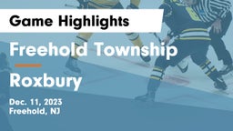 Freehold Township  vs Roxbury  Game Highlights - Dec. 11, 2023