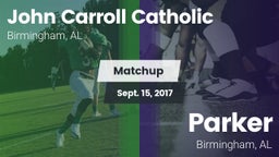 Matchup: Carroll Catholic vs. Parker  2017