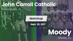 Matchup: Carroll Catholic vs. Moody  2017