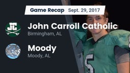 Recap: John Carroll Catholic  vs. Moody  2017