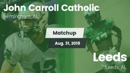 Matchup: Carroll Catholic vs. Leeds  2018