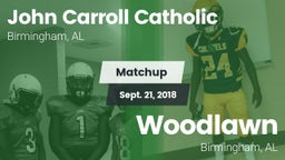 Matchup: Carroll Catholic vs. Woodlawn  2018