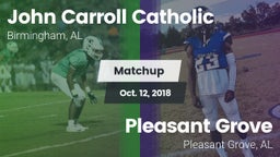 Matchup: Carroll Catholic vs. Pleasant Grove  2018