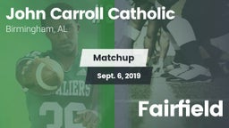 Matchup: Carroll Catholic vs. Fairfield  2019
