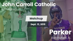 Matchup: Carroll Catholic vs. Parker  2019