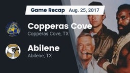 Recap: Copperas Cove  vs. Abilene  2017