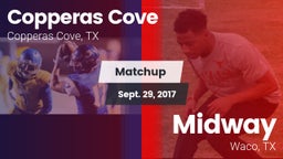 Matchup: Copperas Cove High vs. Midway  2017