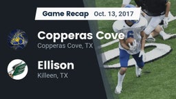 Recap: Copperas Cove  vs. Ellison  2017