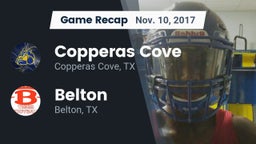 Recap: Copperas Cove  vs. Belton  2017