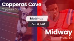 Matchup: Copperas Cove High vs. Midway  2018