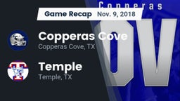 Recap: Copperas Cove  vs. Temple  2018