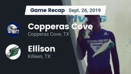 Recap: Copperas Cove  vs. Ellison  2019