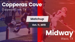 Matchup: Copperas Cove High vs. Midway  2019