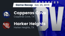 Recap: Copperas Cove  vs. Harker Heights  2019