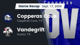 Recap: Copperas Cove  vs. Vandegrift  2020