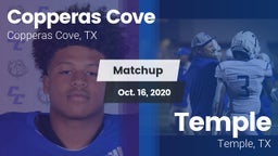 Matchup: Copperas Cove High vs. Temple  2020
