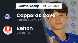 Recap: Copperas Cove  vs. Belton  2020