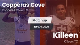 Matchup: Copperas Cove High vs. Killeen  2020