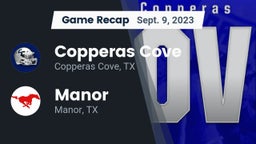 Recap: Copperas Cove  vs. Manor  2023