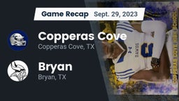 Recap: Copperas Cove  vs. Bryan  2023
