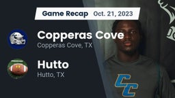 Recap: Copperas Cove  vs. Hutto  2023