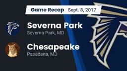 Recap: Severna Park  vs. Chesapeake  2017