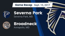 Recap: Severna Park  vs. Broadneck  2017