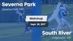 Matchup: Severna Park High vs. South River  2017