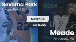 Matchup: Severna Park High vs. Meade  2017