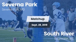 Matchup: Severna Park High vs. South River  2018