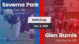 Matchup: Severna Park High vs. Glen Burnie  2018