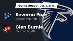 Recap: Severna Park  vs. Glen Burnie  2018