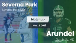 Matchup: Severna Park High vs. Arundel  2018